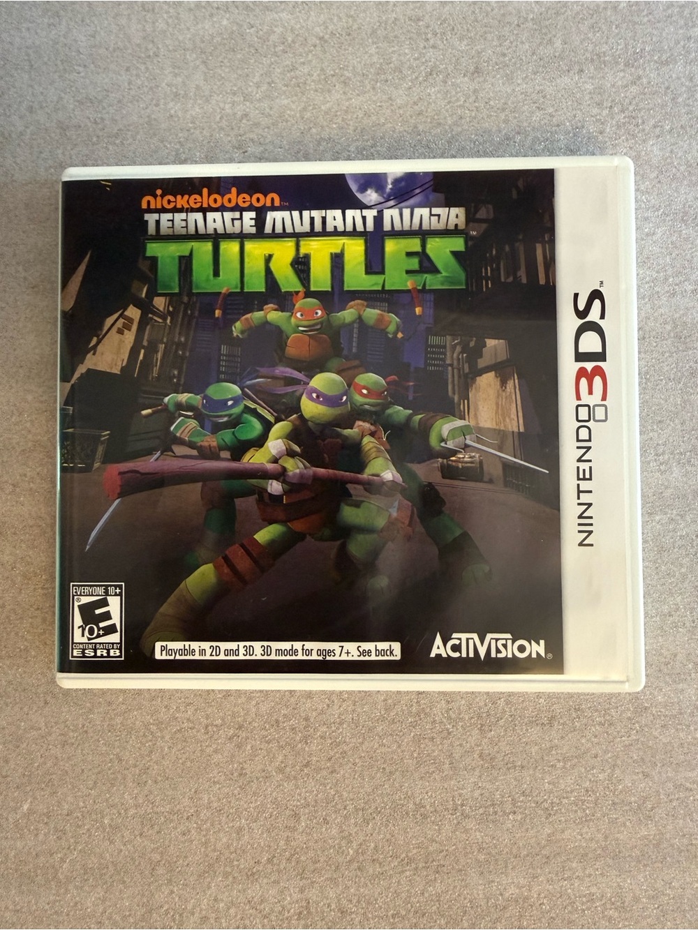 Nintendo 3DS Teenage Mutant Ninja Turtles Video Game